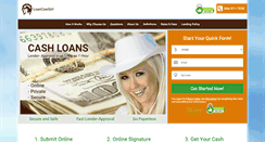 Desktop Screenshot of loancowgirl.com